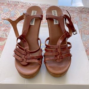 Steve Madden wedge heels - never been worn!